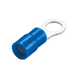 NYLON INSULATED DOUBLE CRIMP RING TERMINALS
